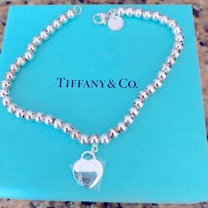 Tiffany & Co Bead Bracelet 7 in NEW